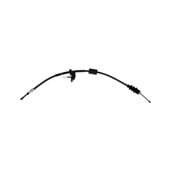 KarParts360 For BMW 750Li 2006 2007 Parking Brake Cable | Black Housing Color | Rubber Outer Sleeve | 24.92 Inches Conduit Length | Replacement For 3440 6767 824, 3443 6780 016