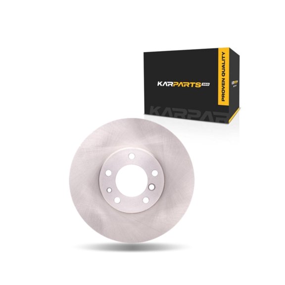 KarParts360 For BMW 850i 1991 1992 Disc Brake Rotor Front | Cast Iron | Vented | 5 Lug Holes | 4.72 Inches Bolt Circle | 3.11 Inches Center Hole Diameter