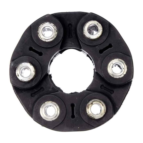 KarParts360 For BMW Alpina B7 2007 2008 Driveshaft Flex Coupler | Rubber, Steel | Black | Bolts Attachment | 6 Bolt Hole | 12 Bolt Hole Size | 105 Millimeters Bolt Pattern Diameter | 26117518443