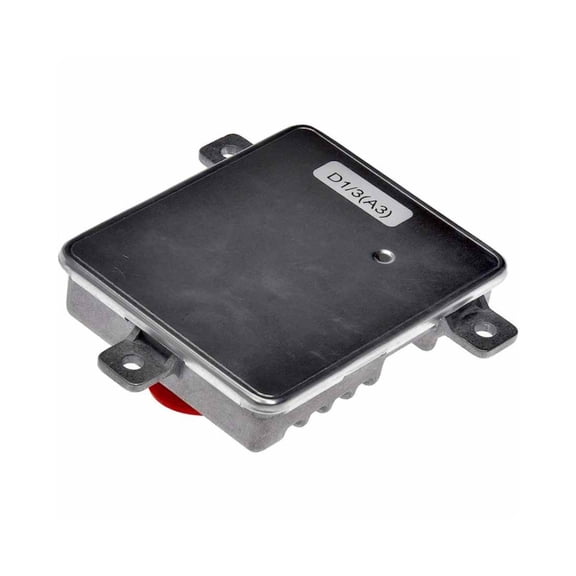 KarParts360 For BMW Alpina B7 2017 2018 2019 High Intensity Discharge Control Module | Aluminum Body | Silver | Blade Terminal | 3.7 Inches Body Length | Replacement For 63117237644, 63117237647