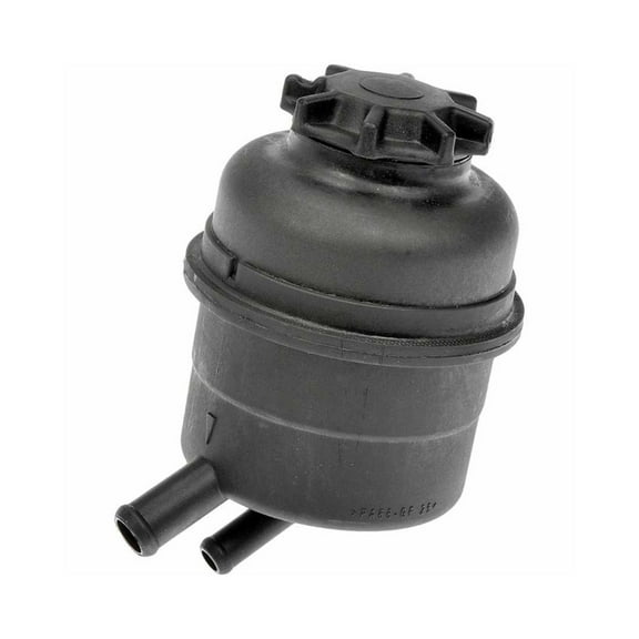 KarParts360 For BMW M3 2008 09 10 11 12 2013 Power Steering Reservoir | Plastic | Black | Single Type | With Mounting Bracket and Cap | Excluded Fittings | Replacement For 32416768094, 32416851218