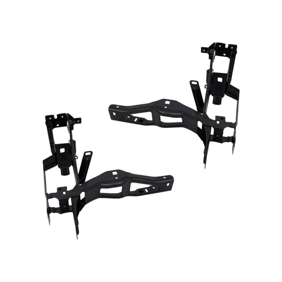 KarParts360 For BMW X3 2018 19 20 21 22 2023 Radiator Support Driver And Passenger Side Pair | CAPA | Bolt In | High Strength Steel | Side Panel Type | Replacement For BM1225162C, BM1225161C