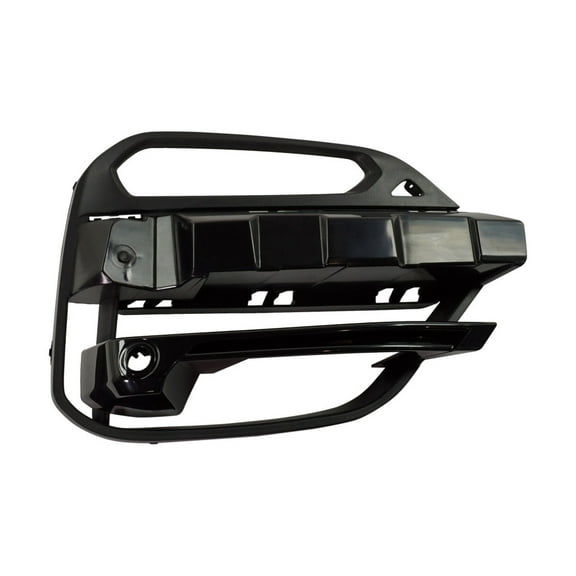 KarParts360 For BMW X3 2018 2019 2020 2021 Fog Light Cover Front, Passenger Side | Plastic | Textured Black | With Fog | With Park Distance Control Sensor | Replacement For BM1039209 | 51117420872