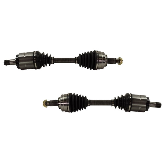 KarParts360 For BMW X5 2000-2006 Axle Assembly Driver And Passenger Side | Pair | Front | Spline Outer Stub Style | M27 x 1.5 Spindle Nut Thread Size | 1.42 Inch Spindle Nut Hex Head