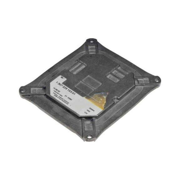 KarParts360 For BMW X5 2007 08 09 10 2011 High Intensity Discharge Control Module | Aluminum Body | Silver | Blade Terminal | 0.78 Inches Body Length | Replacement For 63117182520, 63122754797