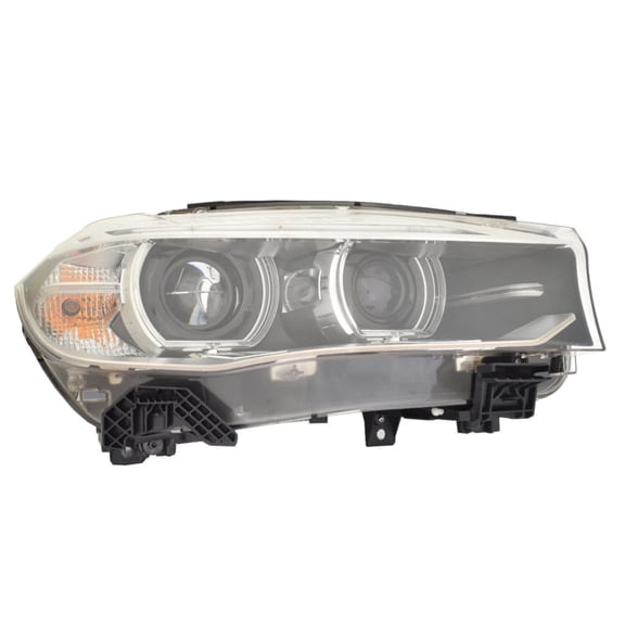 KarParts360 For BMW X5/X6 2014 2015 2016 Headlight Assembly Passenger Side | CAPA | Hybrid/M Model | HID | For Models With Adaptive Frontlighting System | For BM2519149, BM2519149C | 63117317110