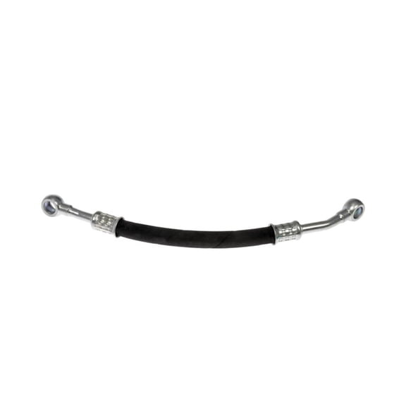 KarParts360 For BMW Z3 1997 98 99 00 01 2002 Engine Oil Cooler Line | Steel and Rubber | Metallic Gray | Banjo Fitting End 1 and 2 | 7.0MM Inside Diameter | Replacement For 11361705532
