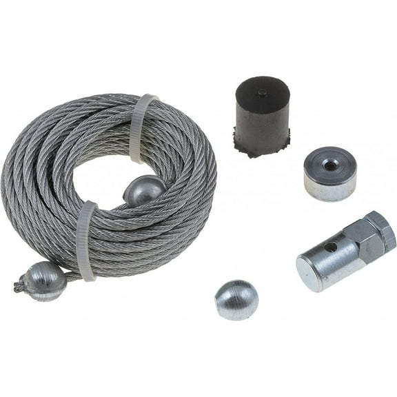 KarParts360 Brake Cable Repair Kit | Includes Rubber Bushing, Steel Spacer, Stop Ball And Screw On Cable End