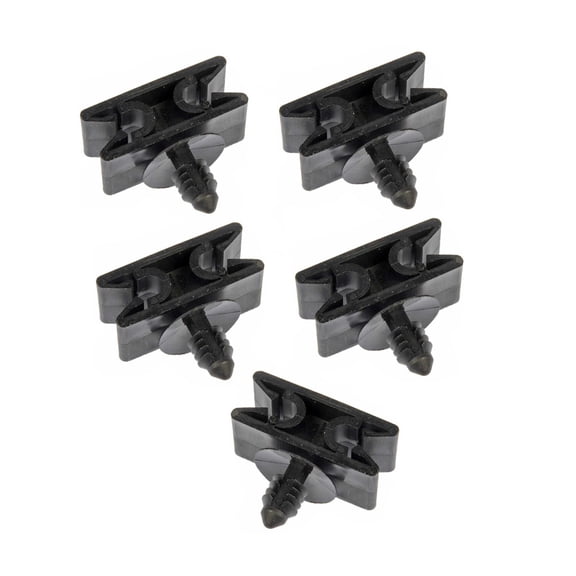 KarParts360 Brake Tubing Clips | Plastic Material | Brake Tubing Clips- Slots Clip | 0.188 Inches Diameter | 5 Pieces