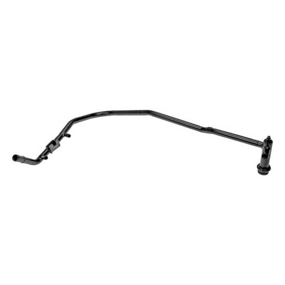 KarParts360 For Buick Century 2000 01 02 03 04 2005 HVAC Heater Hose | Steel | Coated Black | Flange End 1 | Barbed End 2 | Single/Dual Coolant Hose | Replacement For 24507875
