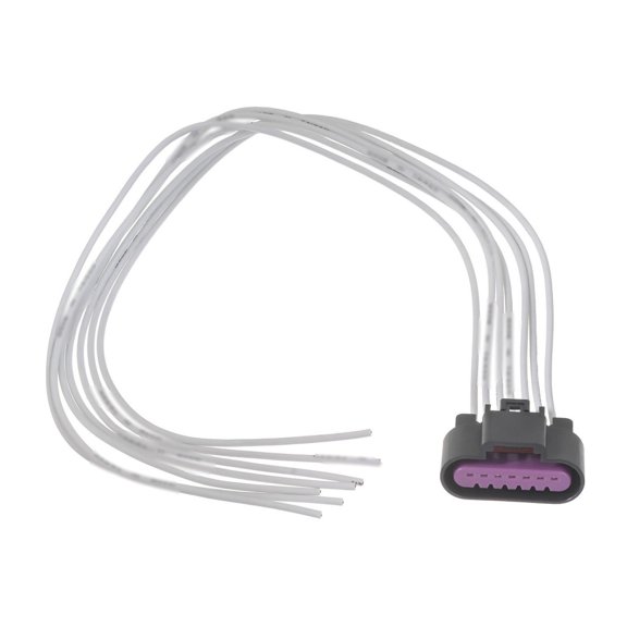 CarLights360 For Buick Encore 2013-2019 Electrical Connector | Plastic | Metal Contact Terminal Material | Blade Terminal | Push On Attachment Method | Oval Connector | Replacement For 15306317