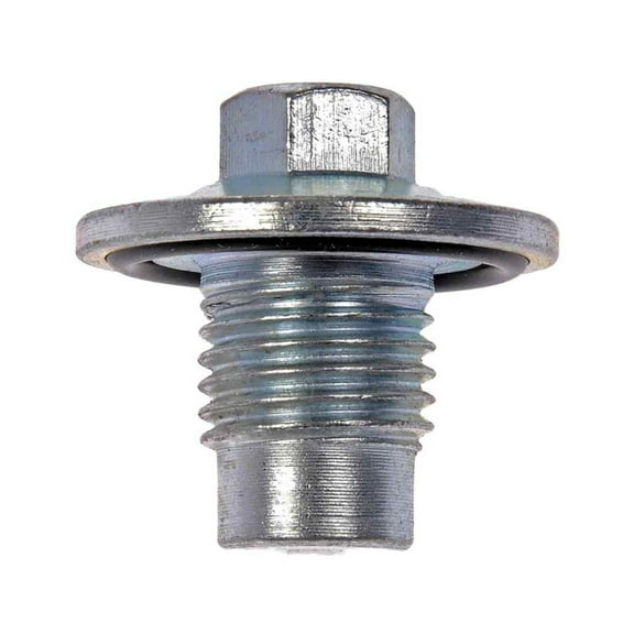 KarParts360 For Buick Encore 2013-2021 Engine Oil Drain Plug | Steel Material | Silver | 5.8 Bolt Grade | Conventional Drain Method | Replacement For 55568037