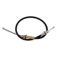 thumbnail image 1 of KarParts360 For Buick LeSabre 1990-1999 Parking Brake Cable | Black Housing | Rubber Outer Sleeve | With Conduit | 23.43 inches Conduit Length | Replacement For 25534161, 1 of 4