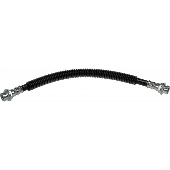 KarParts360 For Buick Park Avenue 1992 93 94 95 1996 Brake Hydraulic Hose | Black | Treated Steel End 1 & 2 | Flexible Hose | Female End 1 | 10MM End 1 Thread Size | Replacement For 17999714, 1803259