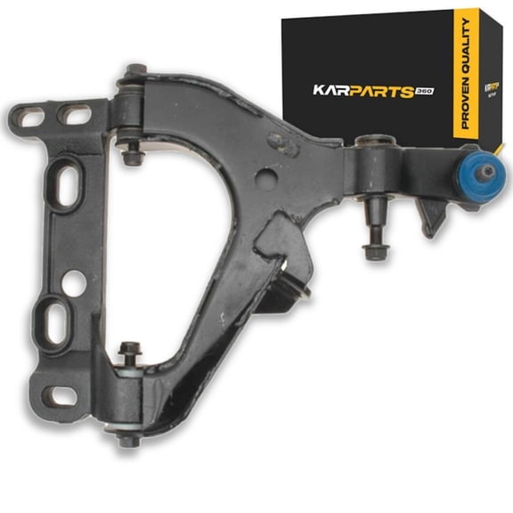 KarParts360 For Buick Rainier 04-07 Suspension Control Arm and Ball Joint | Passenger Side | Front | Lower | Steel Control Arm | Threaded Ball Joint Stud | Rubber Bushing | Gold Classification | Blac