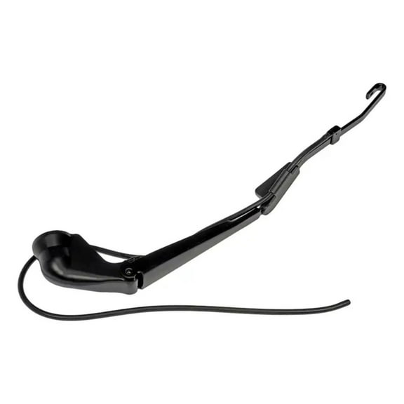 KarParts360 For Buick Rainier 2004 2005 2006 Wiper Arm | Rear | Steel | Semi-Gloss Finish | Black | Arc Type | Articulated | Bolt-On Attachment | 170 Degrees Head Angle