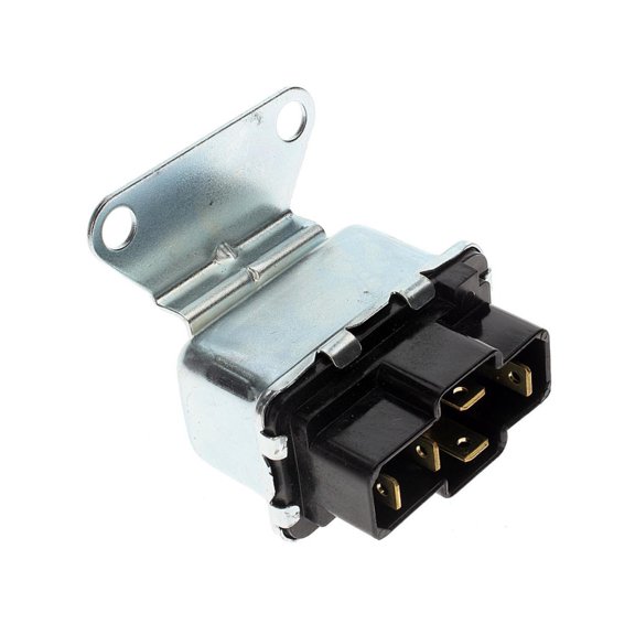 CarLights360 For Buick Regal 1990 Relay | Blade Terminal | Polygon Connector | AC Clutch & Compressor Functions | 15 Amperage Rating | 1 Female Connector | Replacement For 10018449, 526896