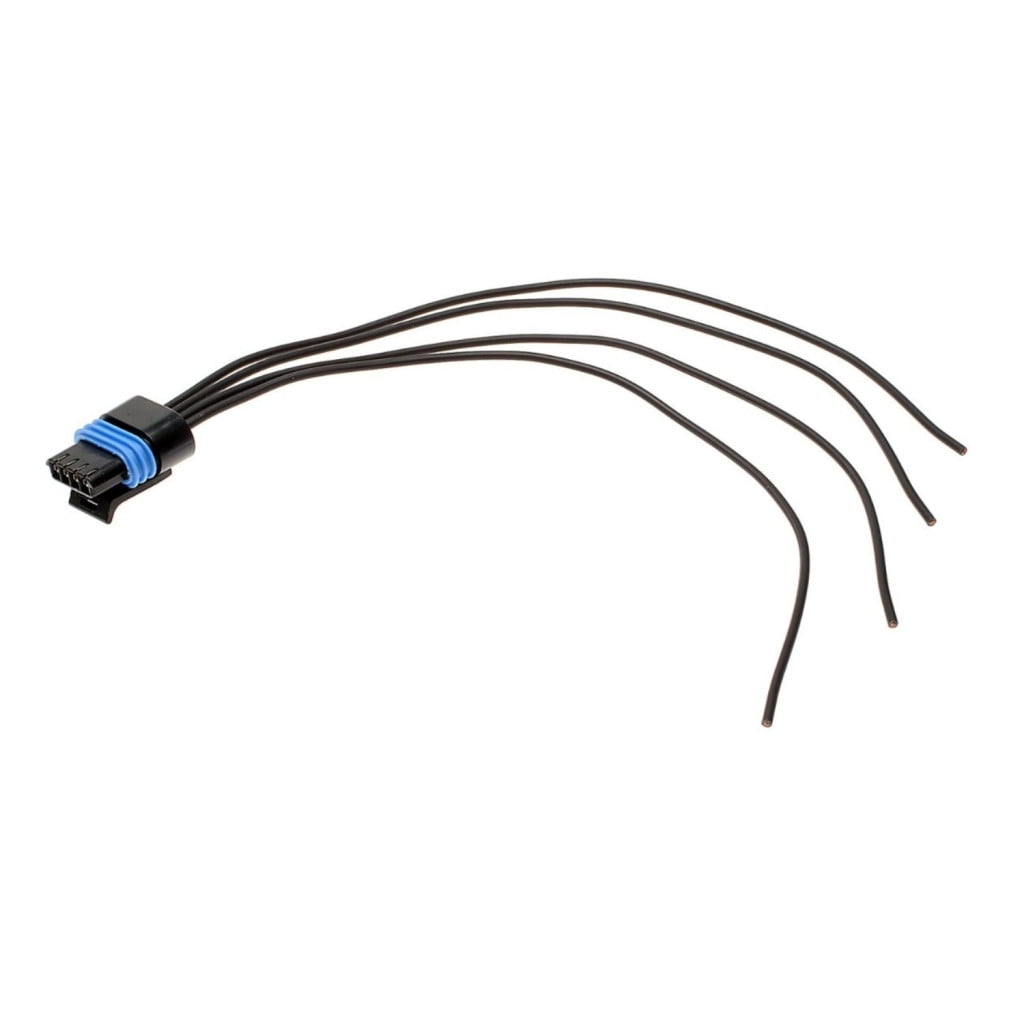 KarParts360 For Buick Regal 1997-2004 Electrical Connector | Plastic | Metal Contact Terminal | Blade Terminal | Push On Attachment Method | 1 Male Connector