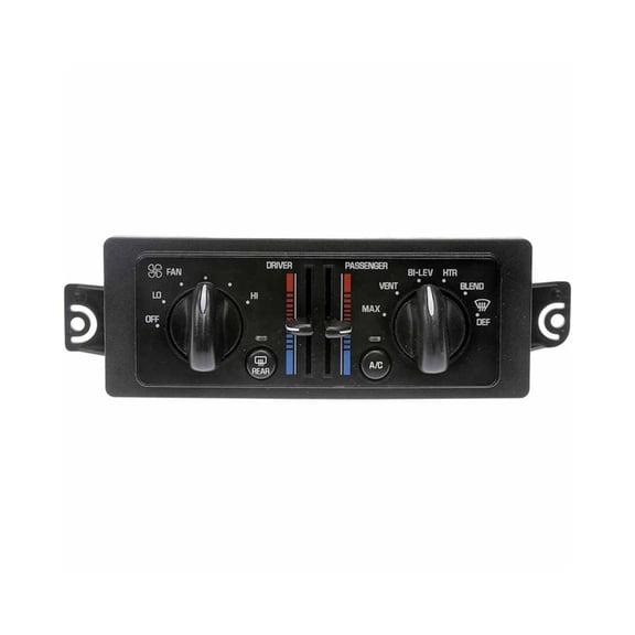 KarParts360 For Buick Regal 2000 01 02 03 2004 Climate Control Module | Black Housing | Bolt On Mounting | Pin Terminal | Female Connector | Male Terminal Gender | 2 Connector | For 10308120, 1044747