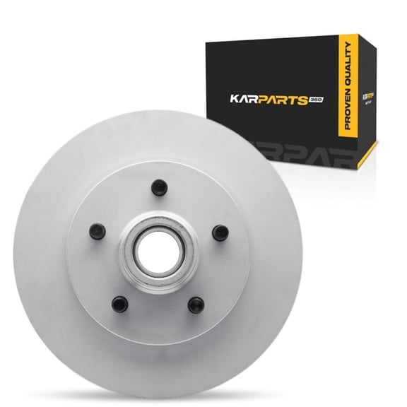 KarParts360 For Buick Roadmaster 1991 92 93 94 95 1996 Brake Rotor | Front | Cast Iron | Rotors Only Design | Vented | Plain Rotor Style | 127 Millimeters / 5.00 Inches Bolt Circle | 5 Lug Holes