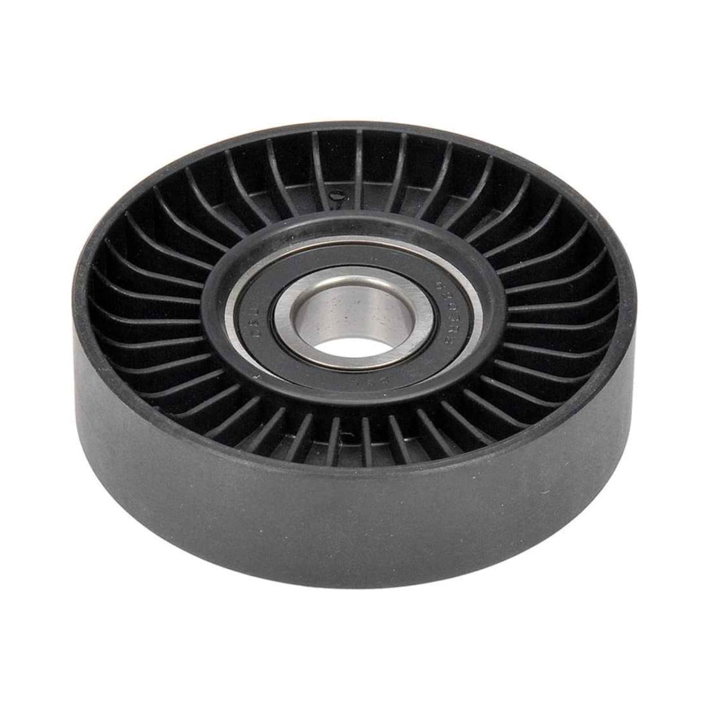 KarParts360 For Buick Verano 2012 13 14 15 16 2017 Idler Pulley | Polyamide | Grooved Belt Type | 17 Millimeters Inside Diameter | 82 Millimeters Outside Diameter | 1 Pulley Bearing | For 90537585