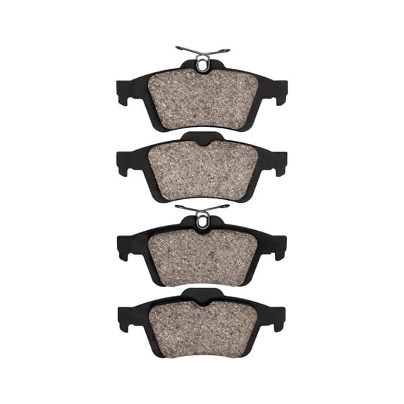 KarParts360 For Cadillac BLS 2007 2008 Brake Pads | 51.8 Millimeters / 2.04 Inches Inner and Outer Pad Height | 123.2 Millimeters / 4.85 Inches Inner Pad Width