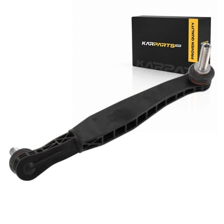 KarParts360 For Cadillac CT4/CT5 2020-2026 Stabilizer Bar Link Front, Driver Side | Rubber Bushing Material | Black Bushing | Rubber Boot | Ball Joint End 1 And 2 | Plastic Housing | Bolts Included