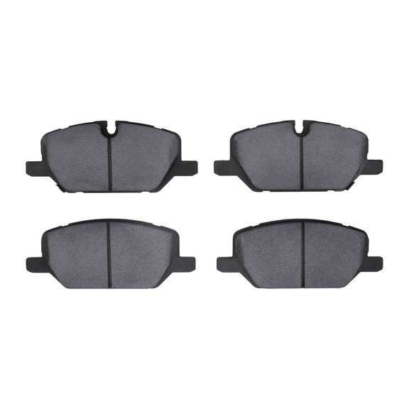 KarParts360 For Cadillac CT5/XT4 2020 21 22 23 24 2025 Disc Brake Pads | 64.8mm/2.55in Inner Height | 153.6mm/6.05in Inner Width | 64.8mm/2.55in Outer Pad Height 12.4mm/0.49in Outer Overall Thickness