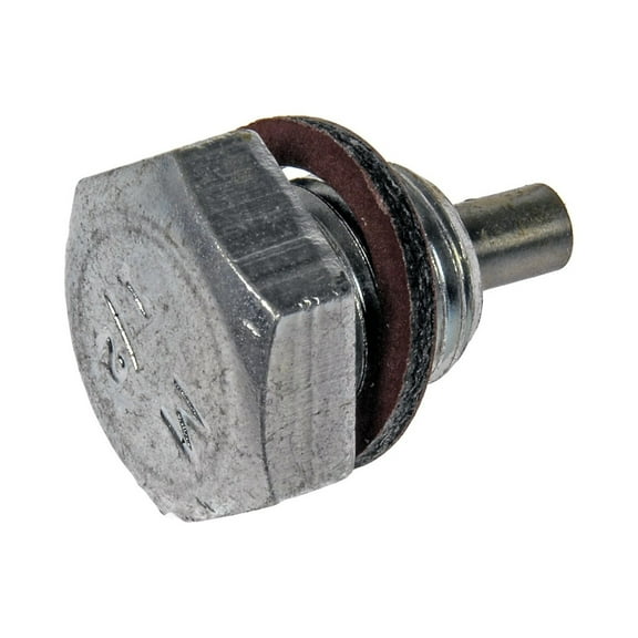 KarParts360 For Cadillac Commercial Chassis 1993 Oil Drain Plug | Steel Material | Silver Color | 2 Bolt Grade | Conventional Drain Method | Replacement For 23011420, 2372661