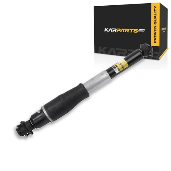 KarParts360 For Cadillac DTS 2006-2009 Air Lift Shock Absorber Driver Side | Rear | Aluminum Black Cylinder | 649 Millimeters / 25.55 Inches Extended Length | 224 Millimeters / 8.82 Inches Travel Len