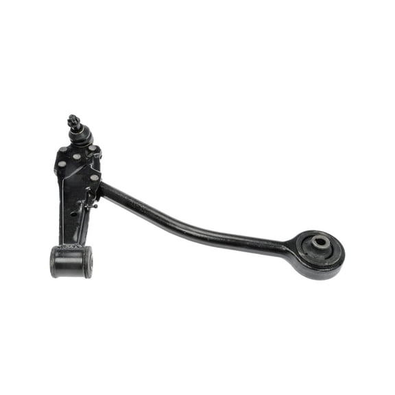 KarParts360 For Cadillac Eldorado 1997 98 99 00 01 2002 Control Arm and Ball Joint | Rubber Bushing Material | Threaded Ball Joint Stud | Black | Stamped Control Arm Replacement For 25653448, 2567298