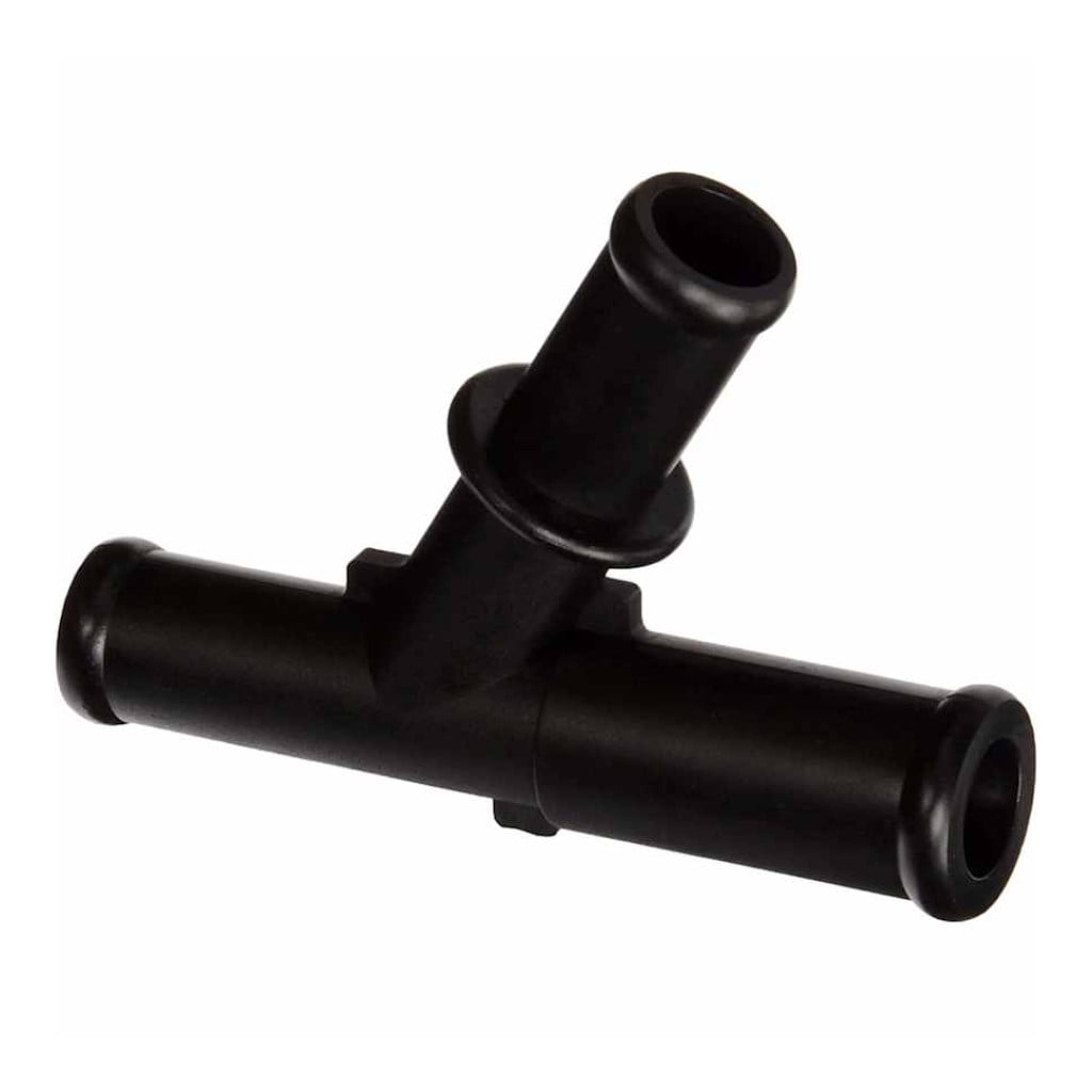 KarParts360 For Cadillac Escalade 1999 Hose Connector | Plastic | Hose Barb End 1 And 2 Type | 45 Degrees Fitting Angle | Non-Quick Connect System | Replacement For 15982138