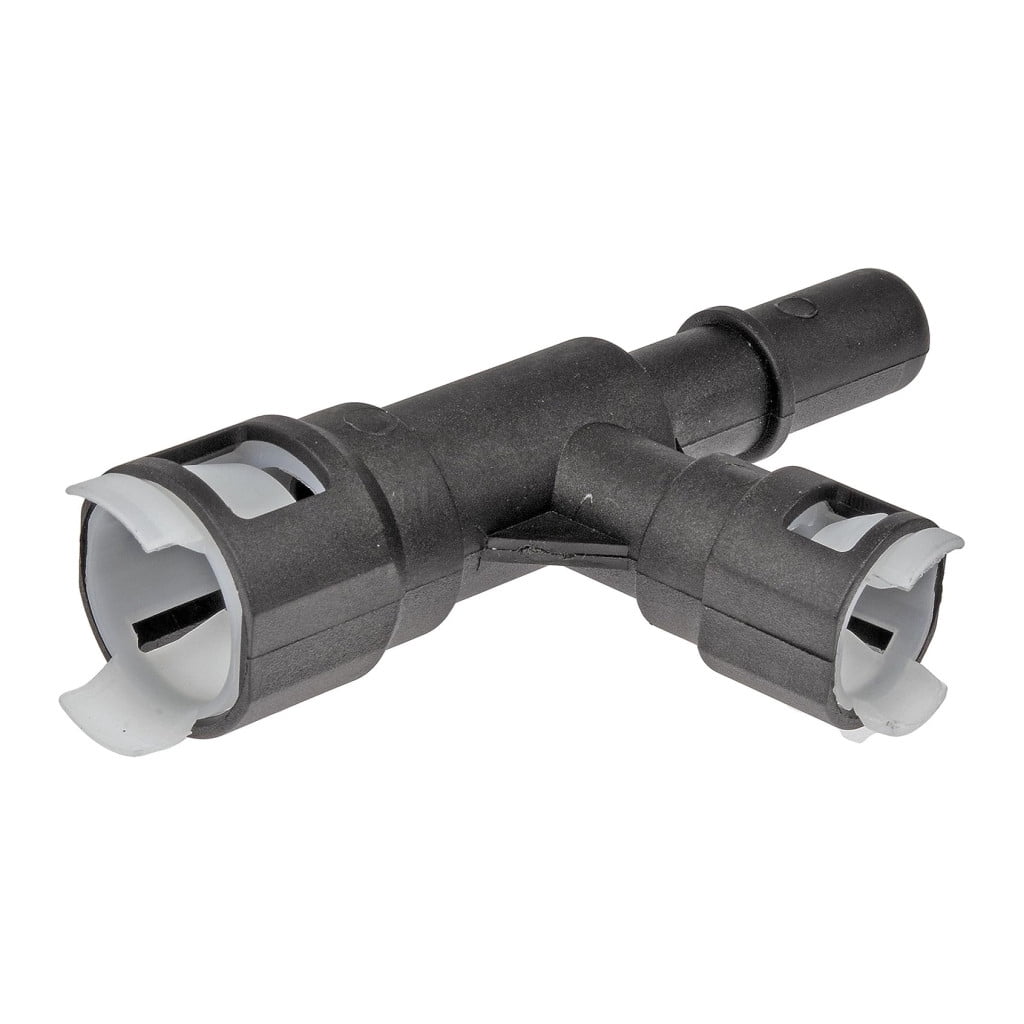 KarParts360 For Cadillac Escalade 2002-2014 Hose Connector | Plastic | Quick Disconnect End 1-3 Type | 90 degrees Fitting Angle | Quick Connect System | Replacement For 15055342, 19130058