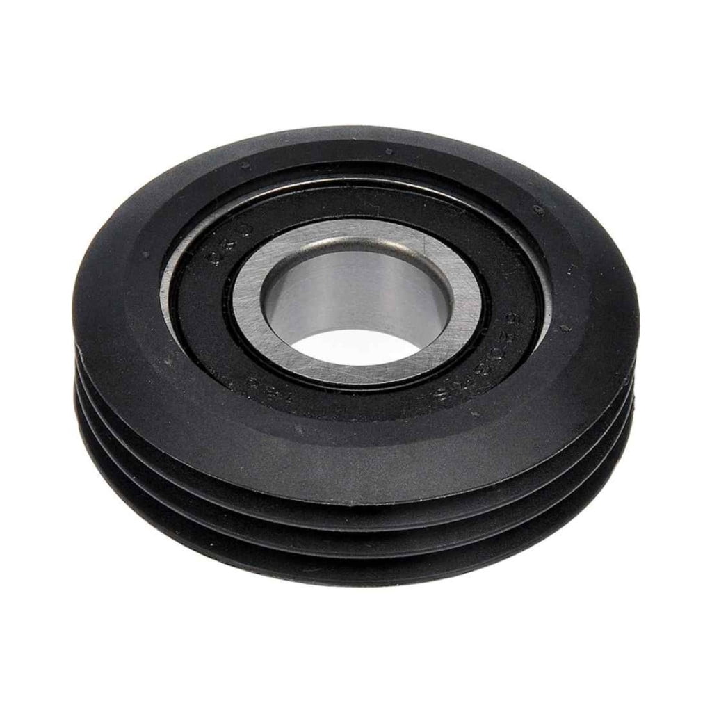 KarParts360 For Cadillac Seville 1995-2004 Idler Pulley | Polyamide | Grooved Belt Type | 3 Groove | 17 Millimeters Inside Diameter | 53 Millimeters Outside Diameter | For 12555153, 3539155
