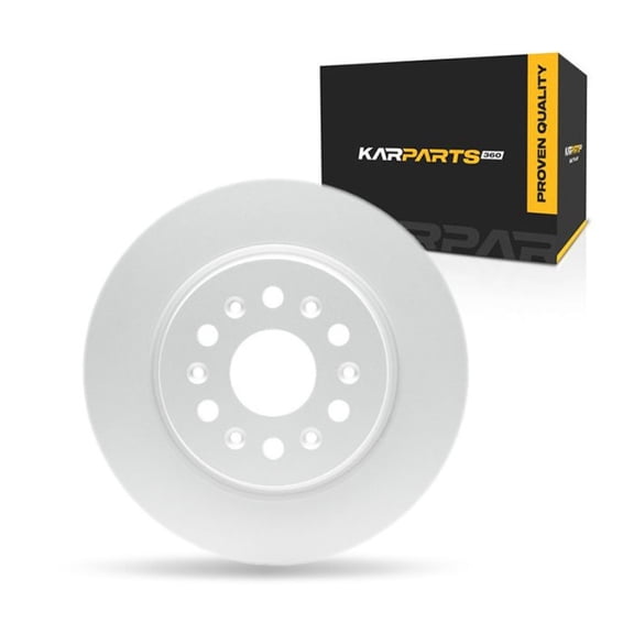KarParts360 For Cadillac XT5 2017-2025 Disc Brake Rotor | Coated | 20 Millimeters / 0.79 Inches Discard Thickness | 23 Millimeters / 0.91 Inches Nominal Thickness | 6 Stud/Lug Hole