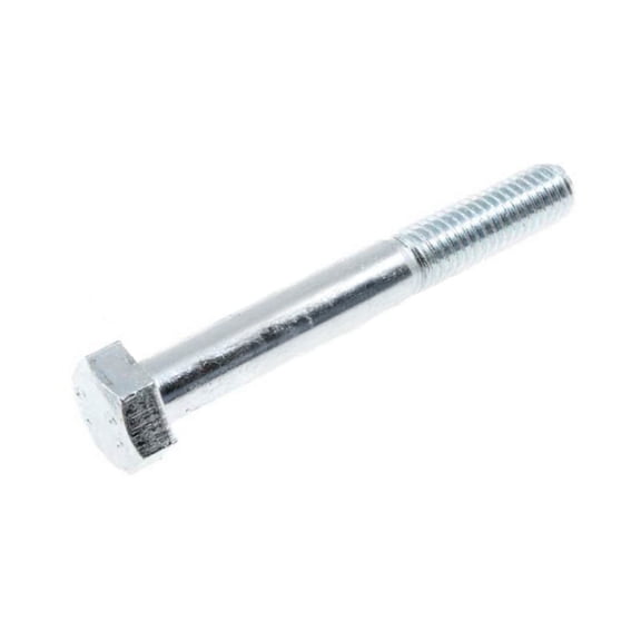 KarParts360 Cap Screw | Steel Material | Zinc Finish | Silver | Hex Head Drive | Coarse Thread | Class 8.8 Callout Size