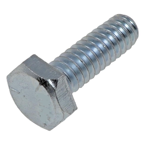 KarParts360 Cap Screw | Steel Material | Zinc Finish | Silver | Hex Head Drive | Coarse Thread | Standard Bolt Grade | 100 pieces