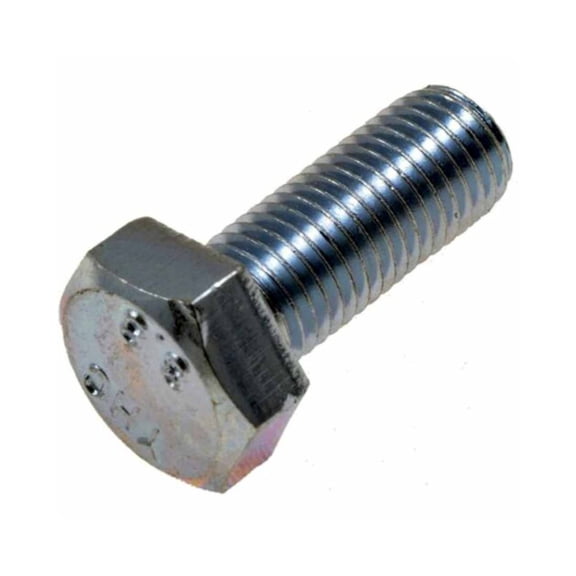 KarParts360 Cap Screw | Steel Material | Zinc Finish | Silver | Hex Head Drive | Fine Thread | M8-1.0 By 20 Millimeters Callout Size