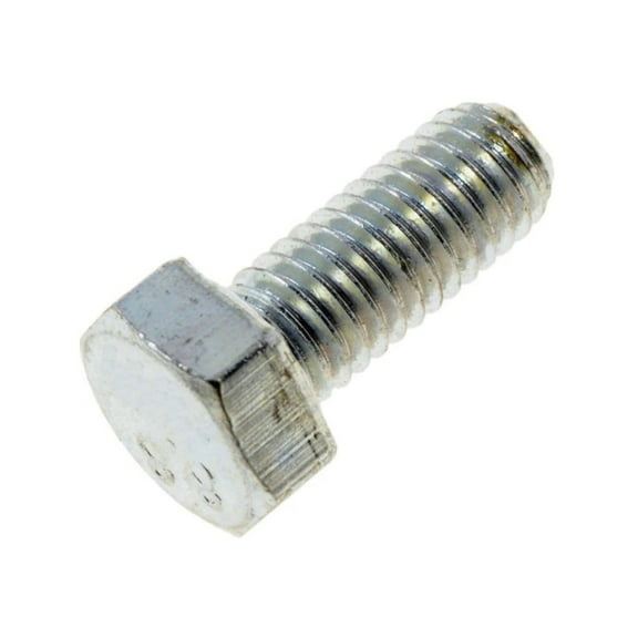 KarParts360 Cap Screw | Steel | Zinc | Silver | Hex Head Drive | Coarse Thread | M5-0.8 By 12MM Callout Size