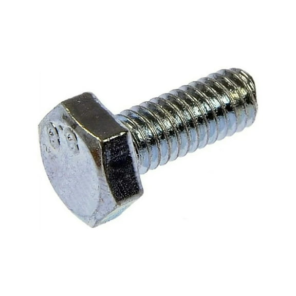 KarParts360 Cap Screw | Steel | Zinc | Silver | Hex Head Drive | Coarse Thread | M5-0.8 By 16MM Callout Size