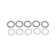 KarParts360 Carburetor Inlet Gasket Assortment | Nylon and Paper | 0.791 Inches, 0.875 Inches Gasket Inside Diameter | 0.94 Inches, 1.044 Inches Gasket Outside Diameter