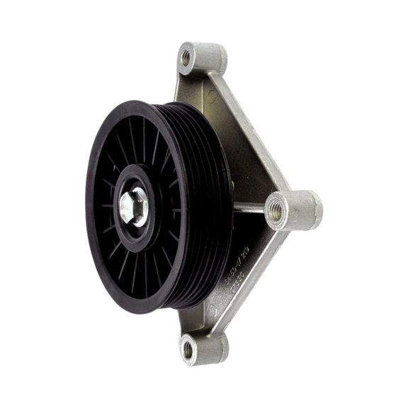 KarParts360 For Chevy Astro 1990 91 92 93 1994 Air Conditioning Bypass Pulley | Plastic Pulley; Aluminum Bracket | Serpentine | 110MM Outside Diameter