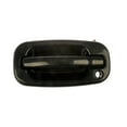 thumbnail image 1 of KarParts360 For Chevy Avalanche 1500/2500 2002 03 04 05 2006 Exterior Door Handle Front, Driver Side | Plastic | Smooth Black | With Key Lock Hole | Replacement For 15150735, 1 of 4