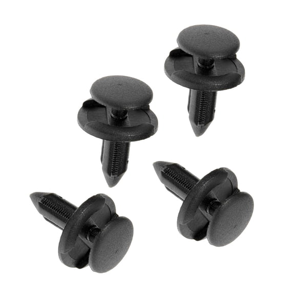 KarParts360 For Chevy Avalanche 1500/2500 2002 03 04 05 2006 Multi-Purpose Retainers | Nylon Material | Black | Push Retainer Fastener | 0.67 Inches Fastener Head Diameter | 4 Pieces | For 15149708