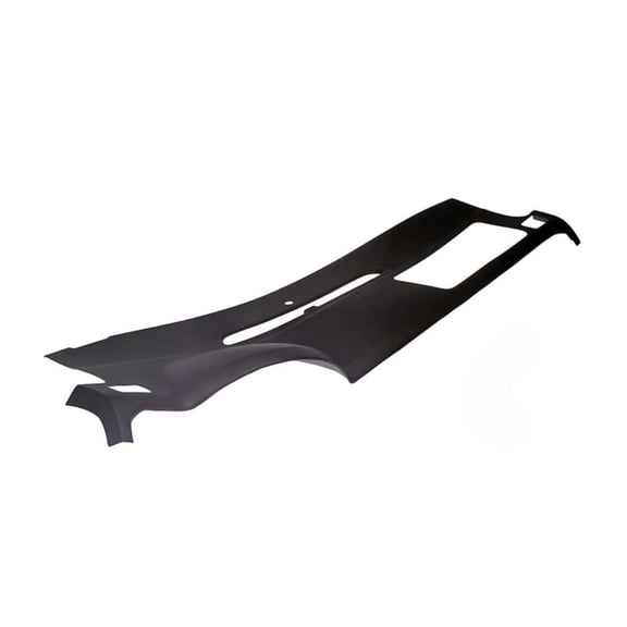 KarParts360 For Chevy Avalanche 2009 2010 2011 Dashboard Cover Panel | Plastic Material | Adhesive Attachment | Black | 2 Millimeters Thickness | Replacement For 19331336, 20896285
