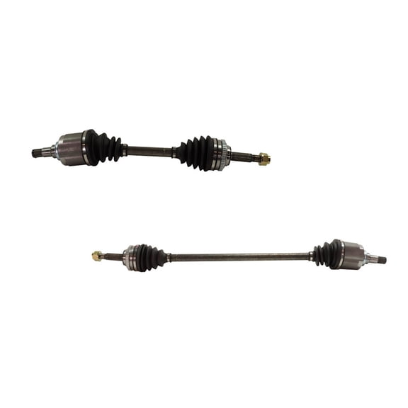 KarParts360 For Chevy Aveo 2004-2011 Axle Assembly Driver And Passenger Side Pair | Front | Automatic Transaxle | Spline Outer Stub Style | 23.63 Inches Compressed | M20 by 1.5 Spindle Nut Thread Siz