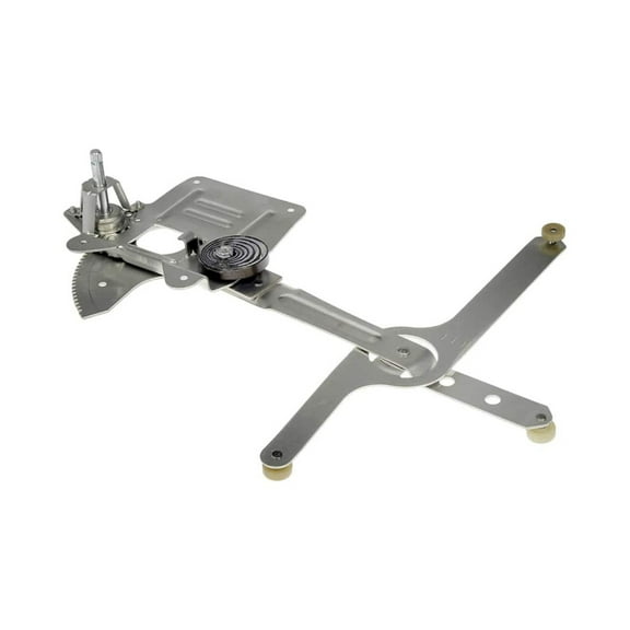 KarParts360 For Chevy Blazer 1995-2005 Window Regulator Front, Driver Side | Metal, Plastic Cable | Bolt On Attachment | Plastic Gear | Manual Window Operation | Replacement For 15041706, 15705141