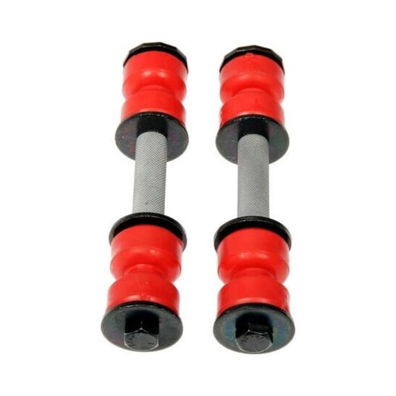 KarParts360 For Chevy C2500 1990-2000 Stabilizer Bar Link Set | Steel Material | Coated Finish | Polymer Bearing | Rubber Bushing |  2 Bolts, 6 Washers, 8 Bushings, 2 Sleeves, 2 Barrel Nuts