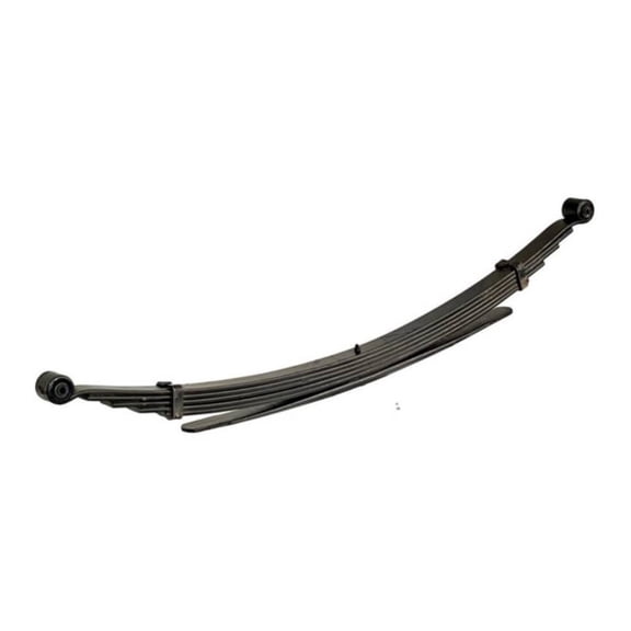 KarParts360 For Chevy C2500/C3500 1990-2000 Suspension Leaf Spring | Steel | Black Bushing | Black Color | Berlin Eye End 1 Attachment Type | Berlin Eye End 2 Attachment Type | For 15529528, 15620358