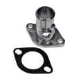 thumbnail image 1 of KarParts360 For Chevy C2500/C3500/K2500/K3500/C3500HD 1991 92 93 94 1995 Engine Coolant Thermostat Housing | Metal Material | Natural Finish | 90 Degrees Housing Neck Angle | 1.5 In. Outside Diameter, 1 of 4
